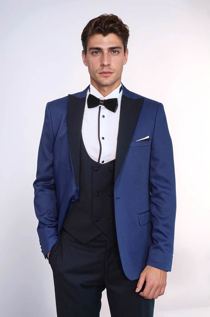 Indigo Blue Wedding Suit for Men | Wessi