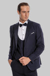 Smoking bleu marine avec veste - Wessi