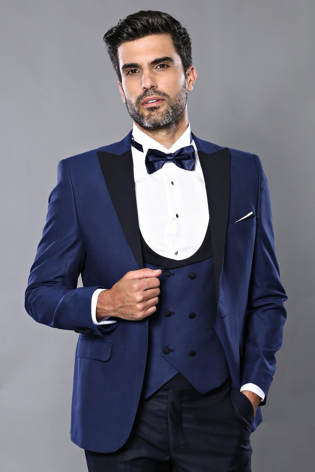 Smoking bleu marine pour homme | Wess