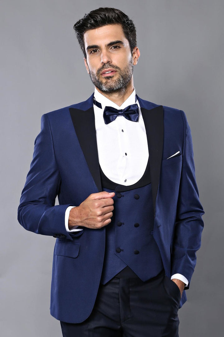 Smoking bleu marine pour homme | Wess