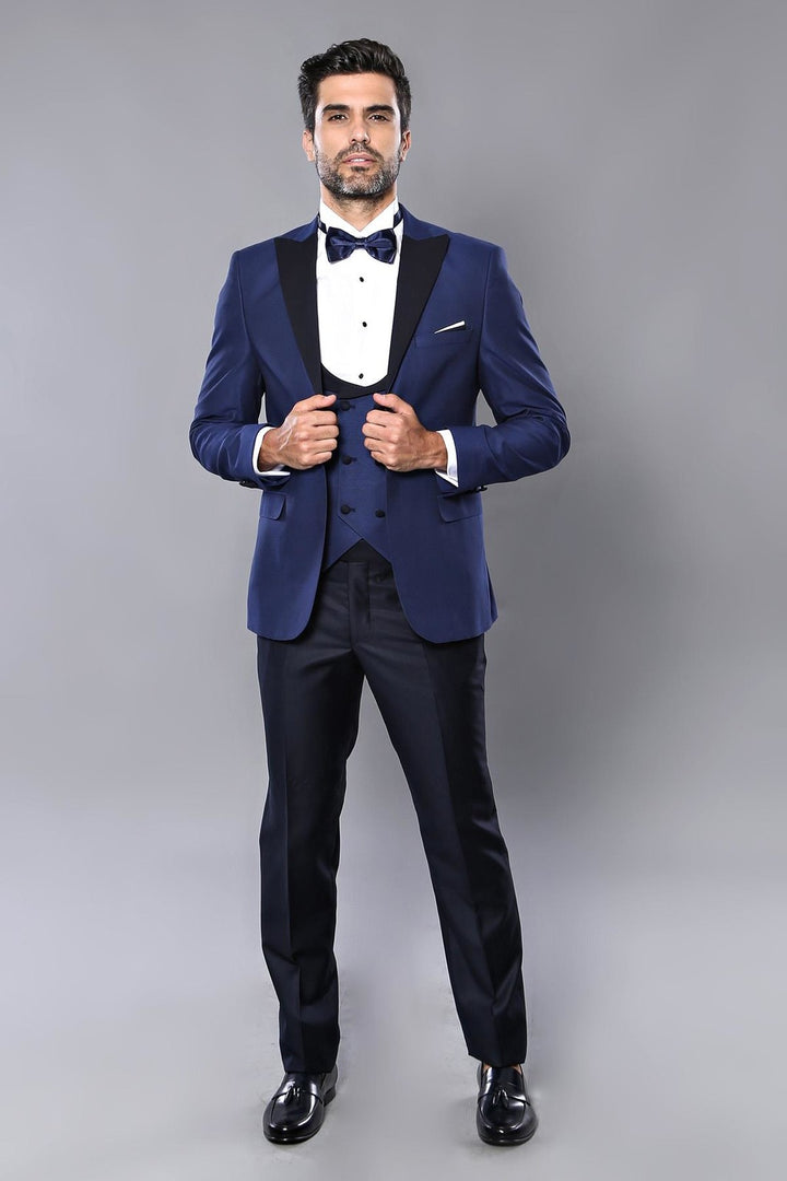 Smoking bleu marine pour homme | Wess