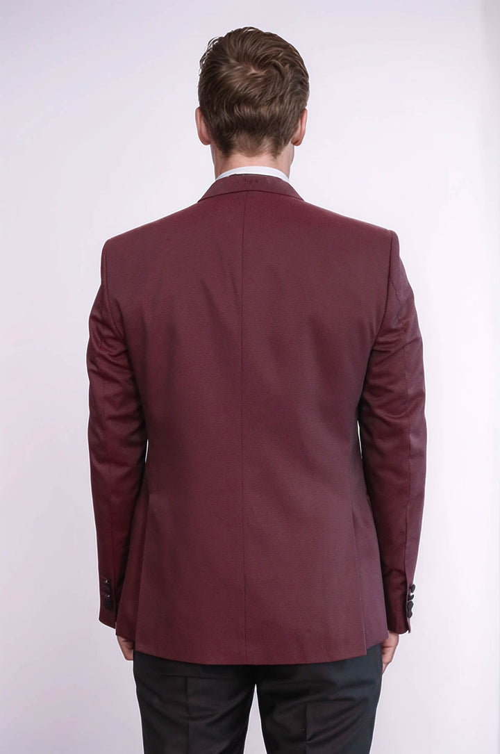 Smoking rouge bordeaux pour homme | Wess