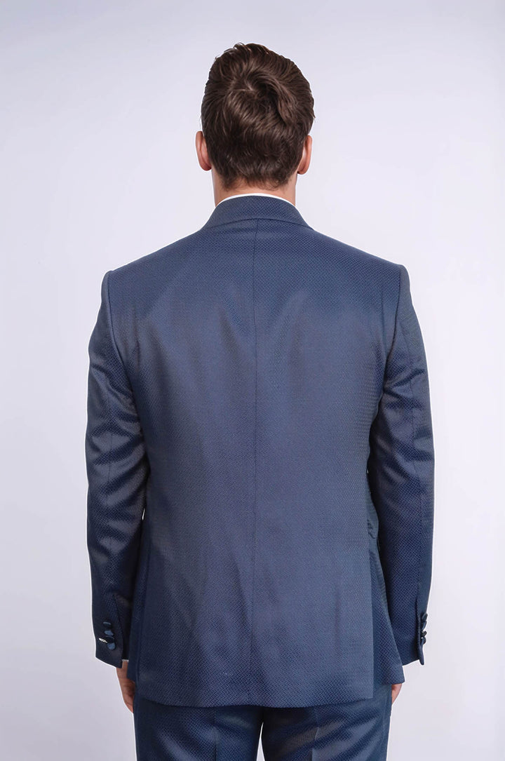 Smoking modellato blu navy | Wess