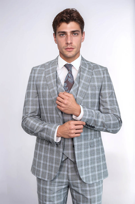 Abito grigio doppiopetto | Wess