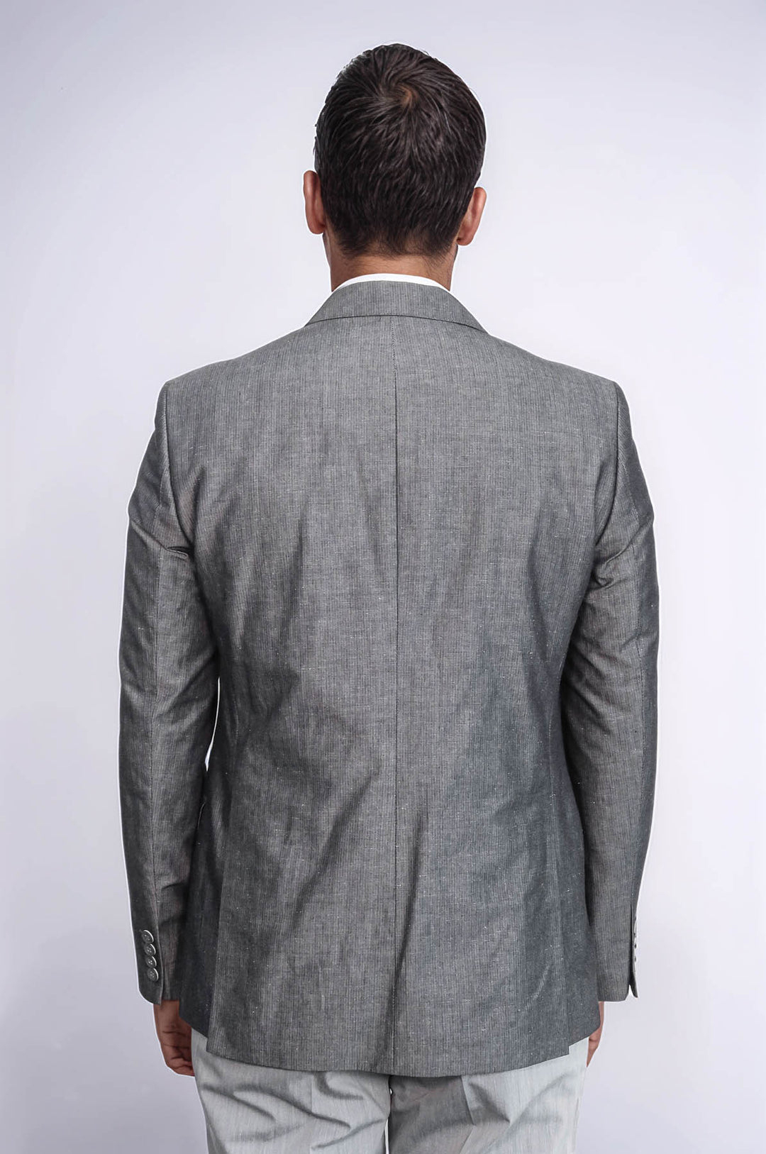 Grey Vested Suit  - Wessi