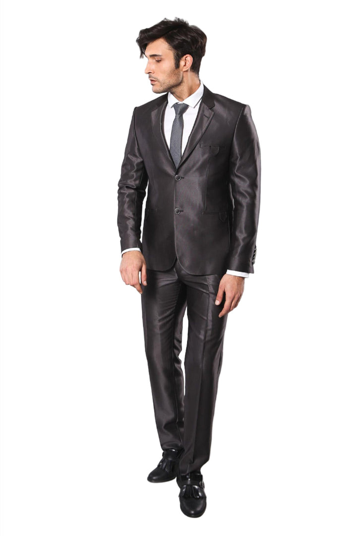 Traje de hombre ahumado brillante - Wessi