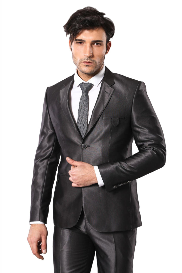 Traje de hombre ahumado brillante - Wessi