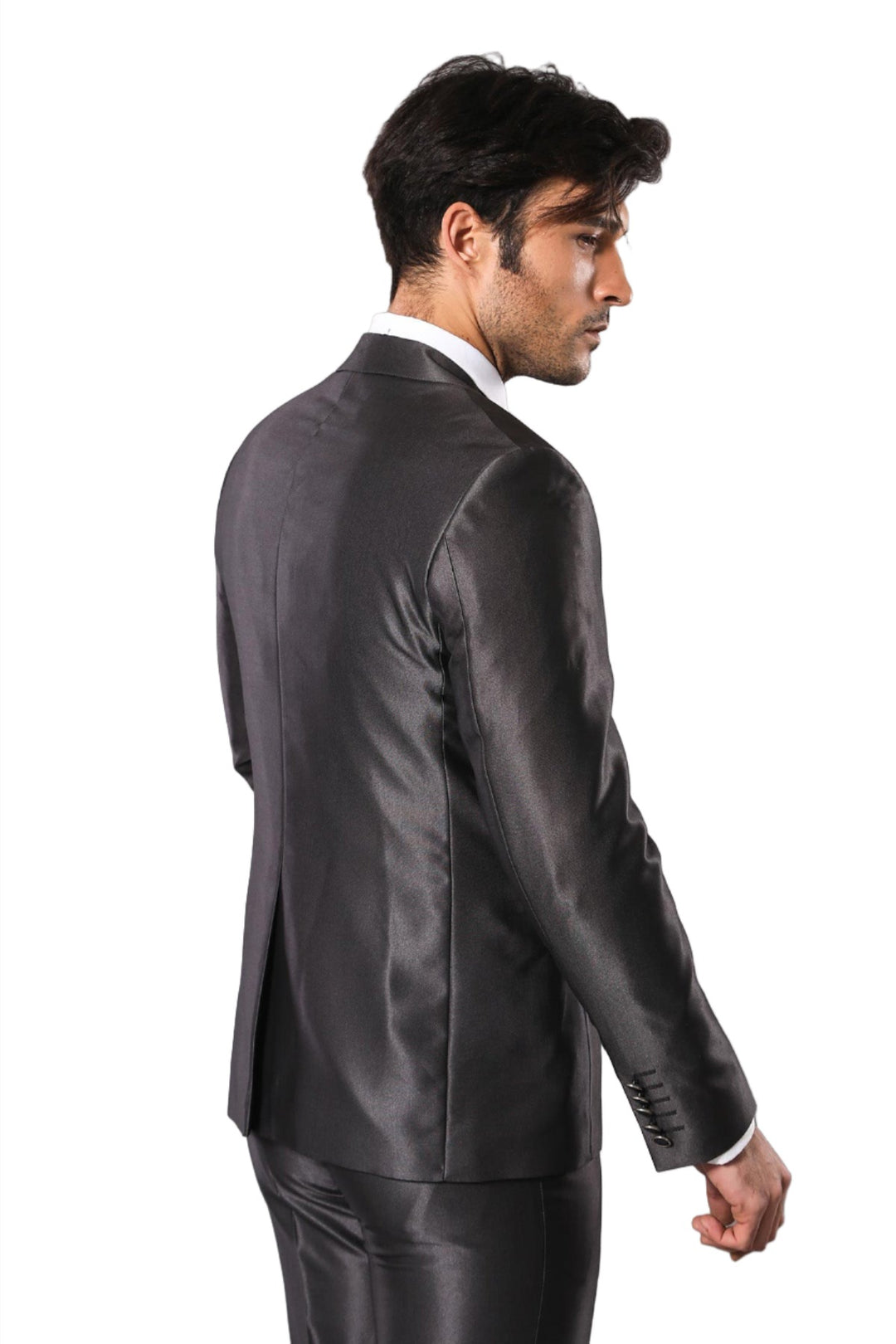 Traje de hombre ahumado brillante - Wessi
