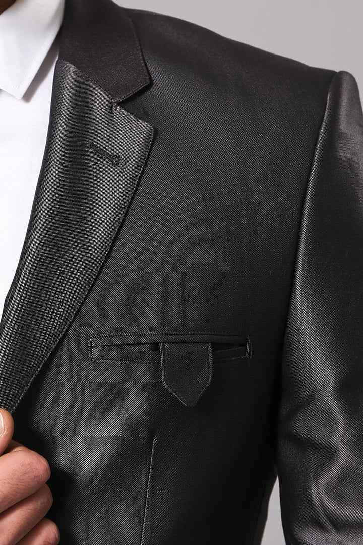 Traje de hombre ahumado brillante - Wessi