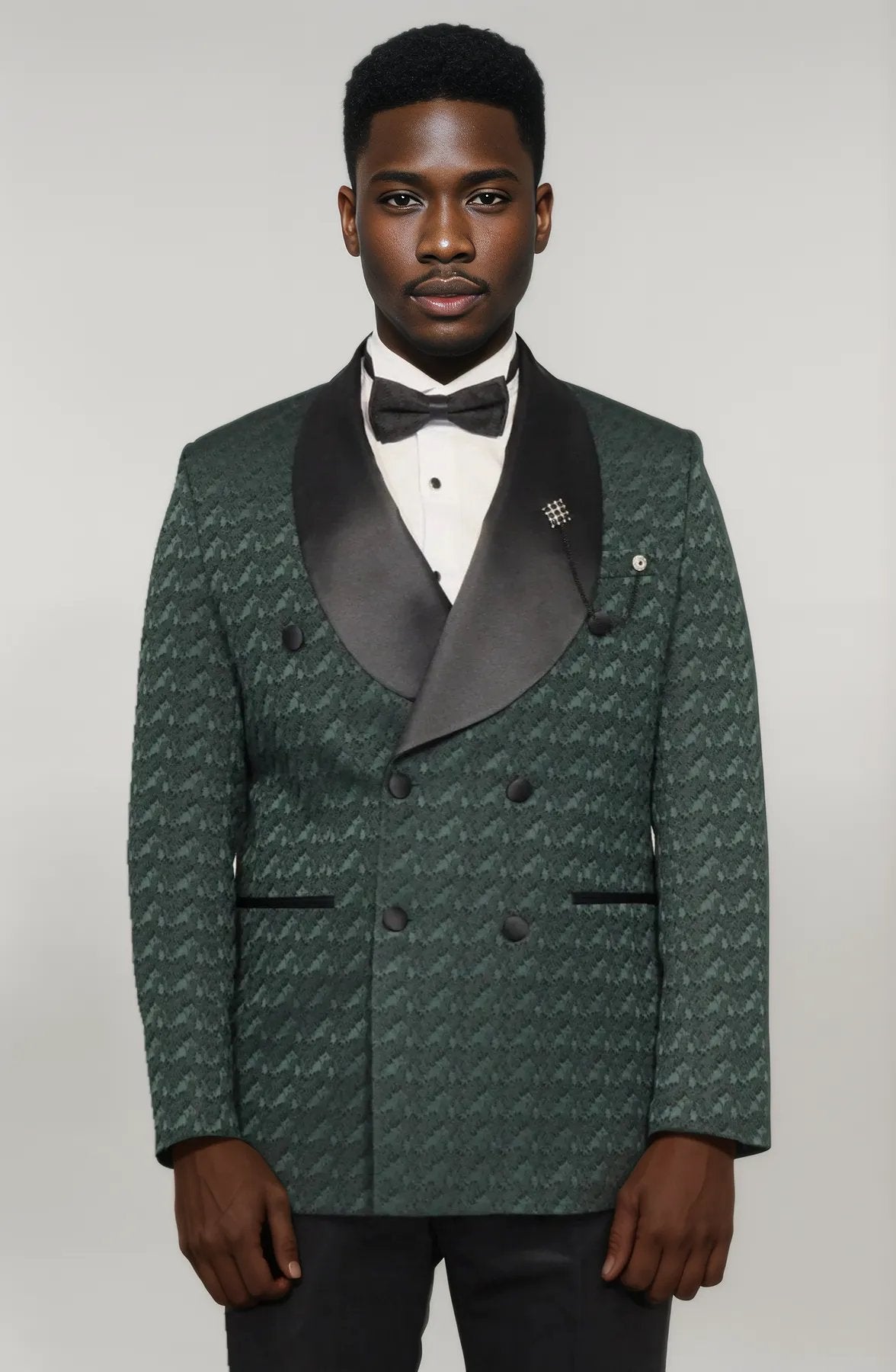 Double breasted shawl collar tuxedo 2025