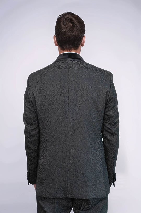 TRAJE AUTO ESTAMPADO SIN CHALECO