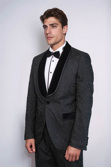 TRAJE AUTO ESTAMPADO SIN CHALECO