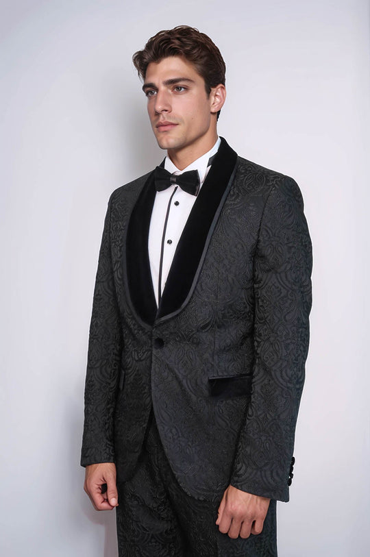 TRAJE AUTO ESTAMPADO SIN CHALECO