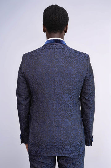 TRAJE AUTO ESTAMPADO SIN CHALECO