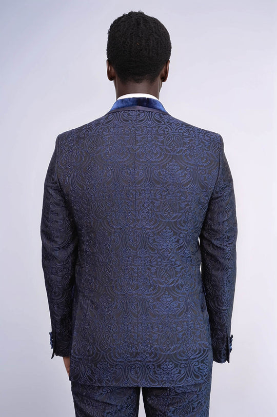 TRAJE AUTO ESTAMPADO SIN CHALECO