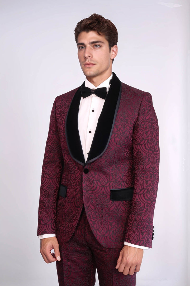 TRAJE AUTO ESTAMPADO SIN CHALECO