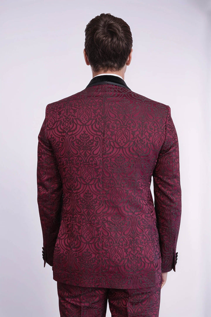 TRAJE AUTO ESTAMPADO SIN CHALECO