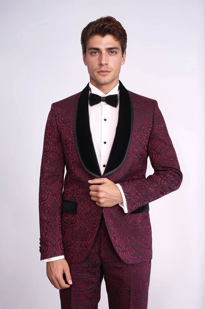 TRAJE AUTO ESTAMPADO SIN CHALECO