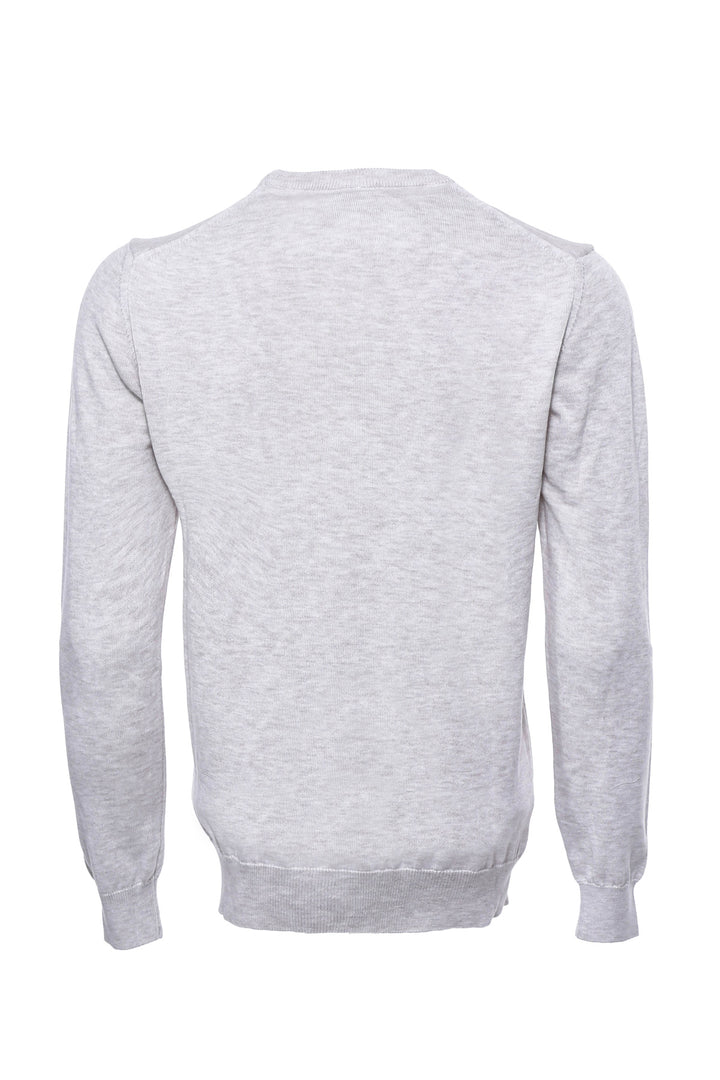 Pull col rond beige - Wessi