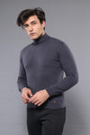 Turtleneck Smoked Sweater | Wessi