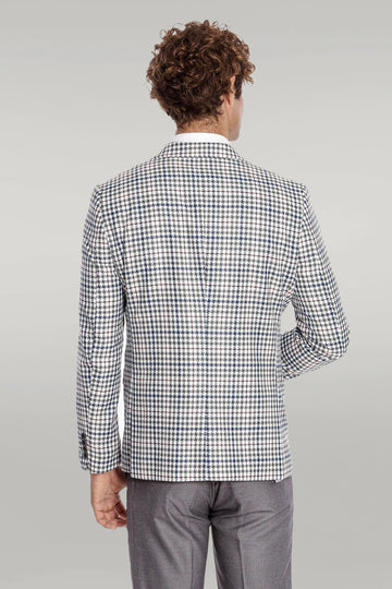 Abito da uomo grigio a quadri - Wessi