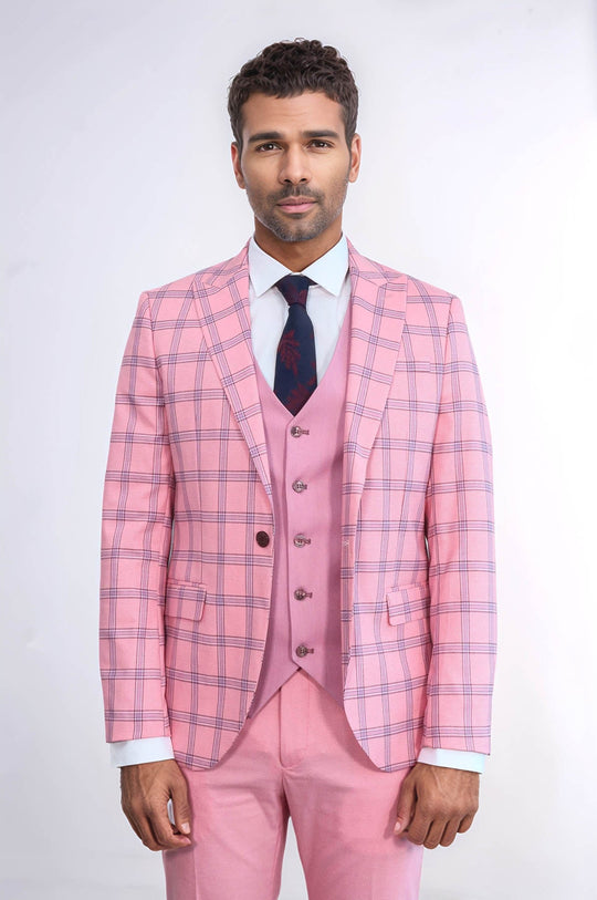 pink dress for men Envy Shirt 51014 Paisley all night Pink Suit Men's Tuxedo, Luxury
