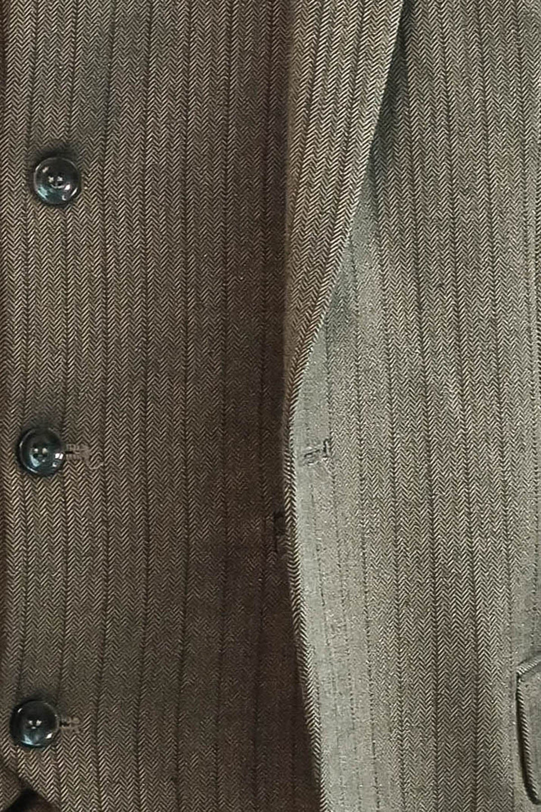 Costume homme coupe slim rayé marron - Wessi