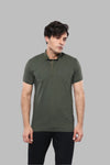 Футболка Polo Plain Khaki для мужчин - Wessi