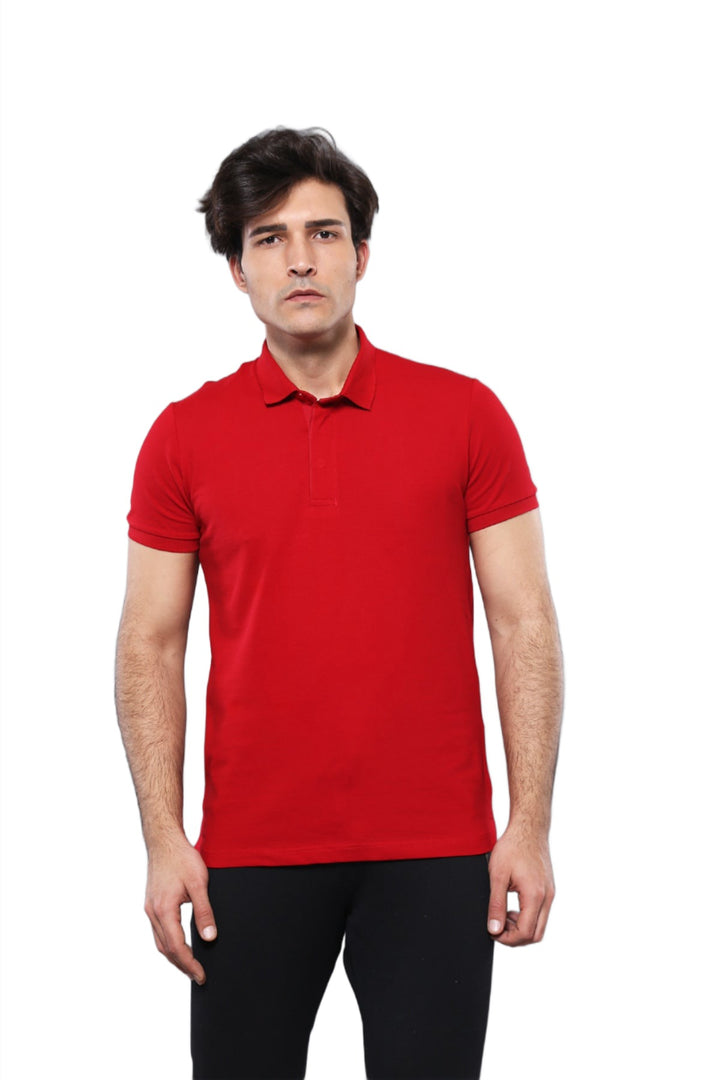 Футболка Polo Plain Red - Wessi