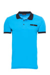 Turquoise Polo Neck T-Shirt - Wessi