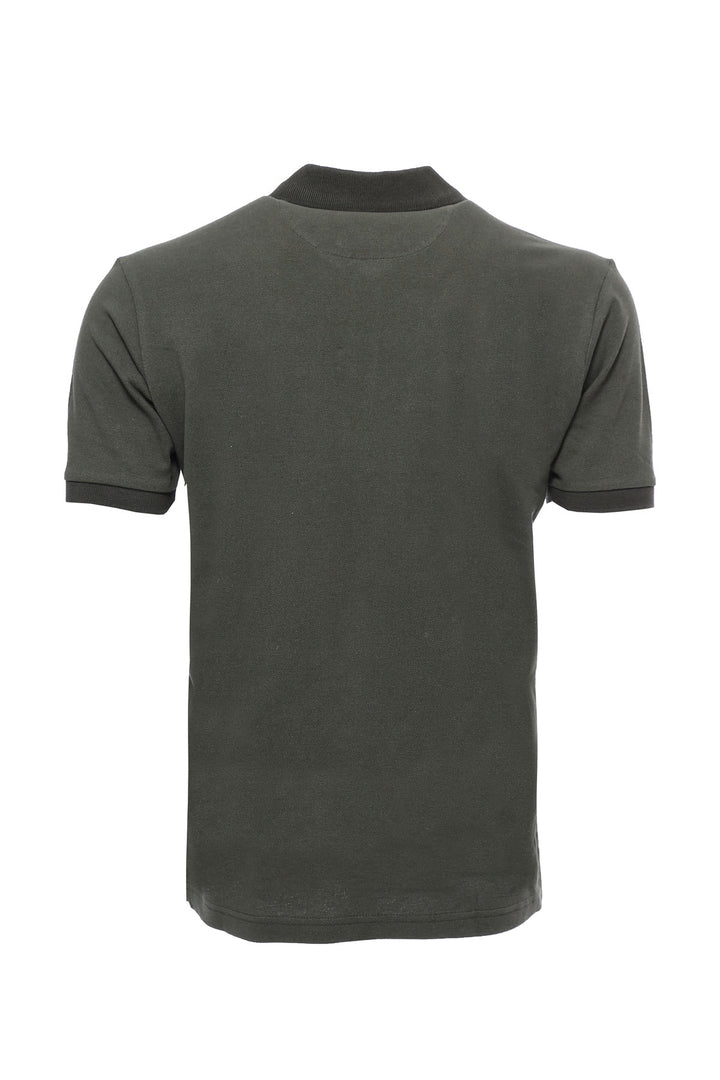 Khaki Polo Collar T-shirt - Wessi