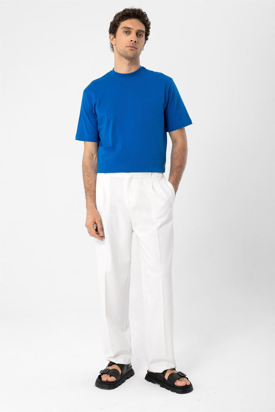 T-shirt basic girocollo da uomo Sax - Wessi