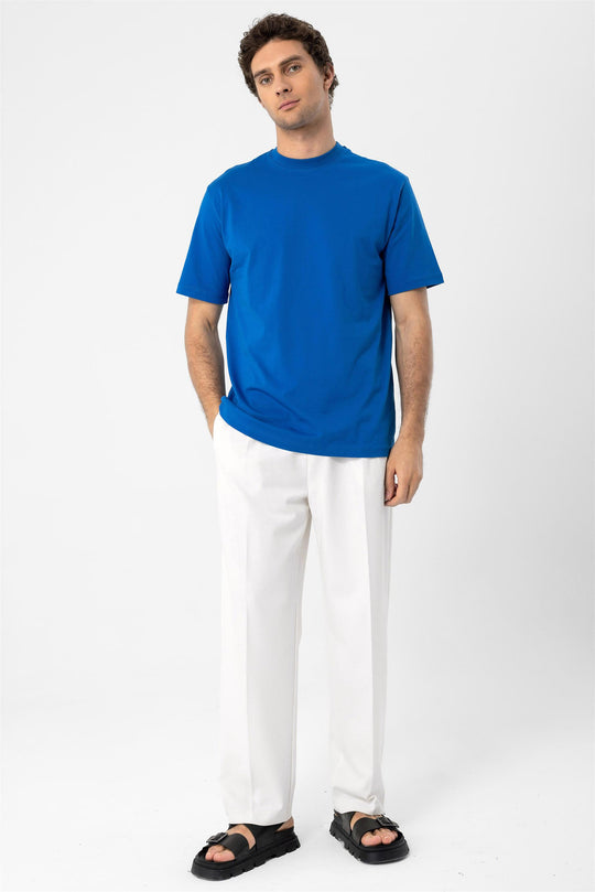 T-shirt basic girocollo da uomo Sax - Wessi