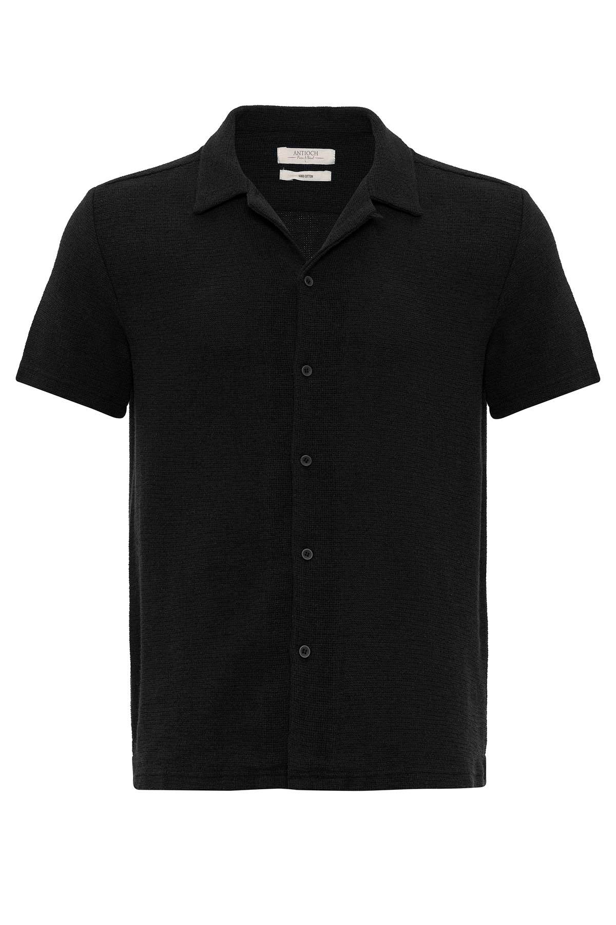 【ブラック（01）】York Camp Collar Ss Shirt York Camp Collar Ss Shirt | Saturdays NYC Japan