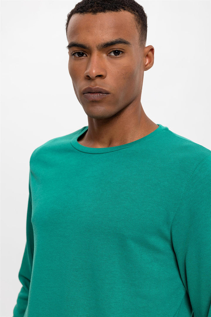 Men's Spring Green Sweater - Wessi