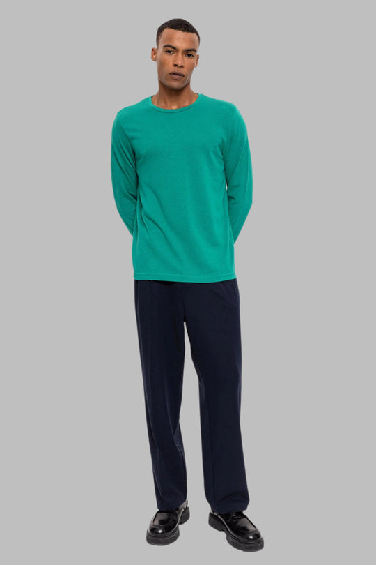 Maglione verde primaverile da uomo - Wessi