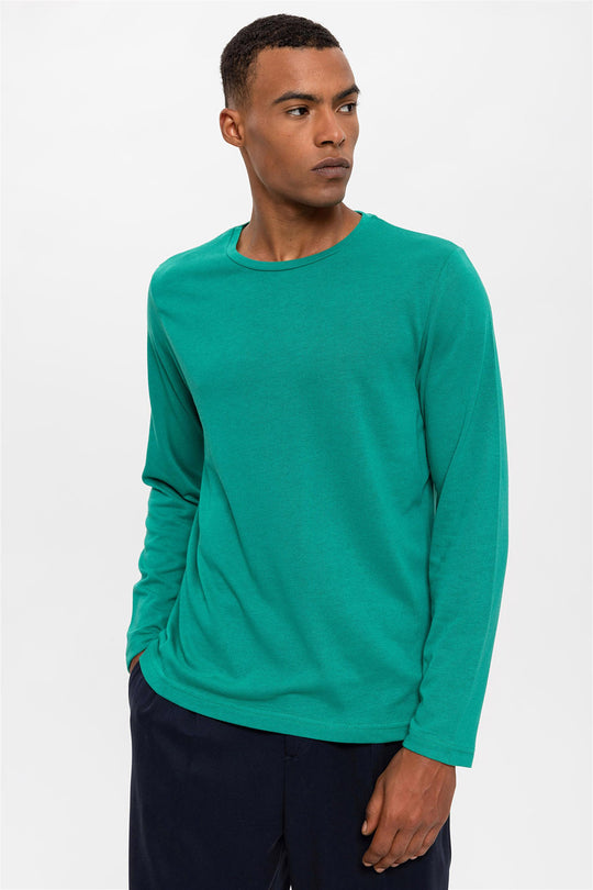 Maglione verde primaverile da uomo - Wessi