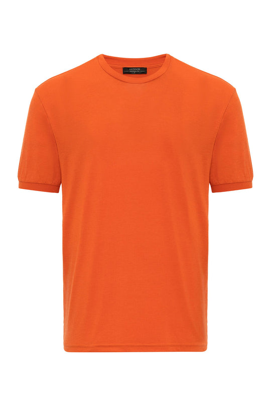 Men's Coral Crew Neck  T-Shirt - Wessi