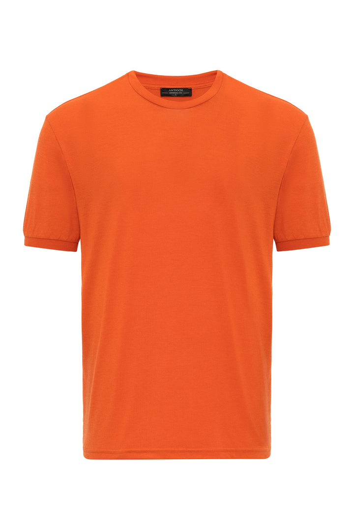 Men's Coral Crew Neck  T-Shirt - Wessi