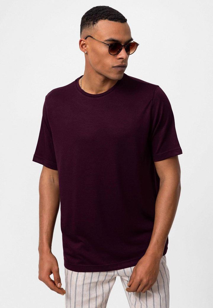 Мужская футболка Damson Regular Fit с круглым вырезом - Wessi