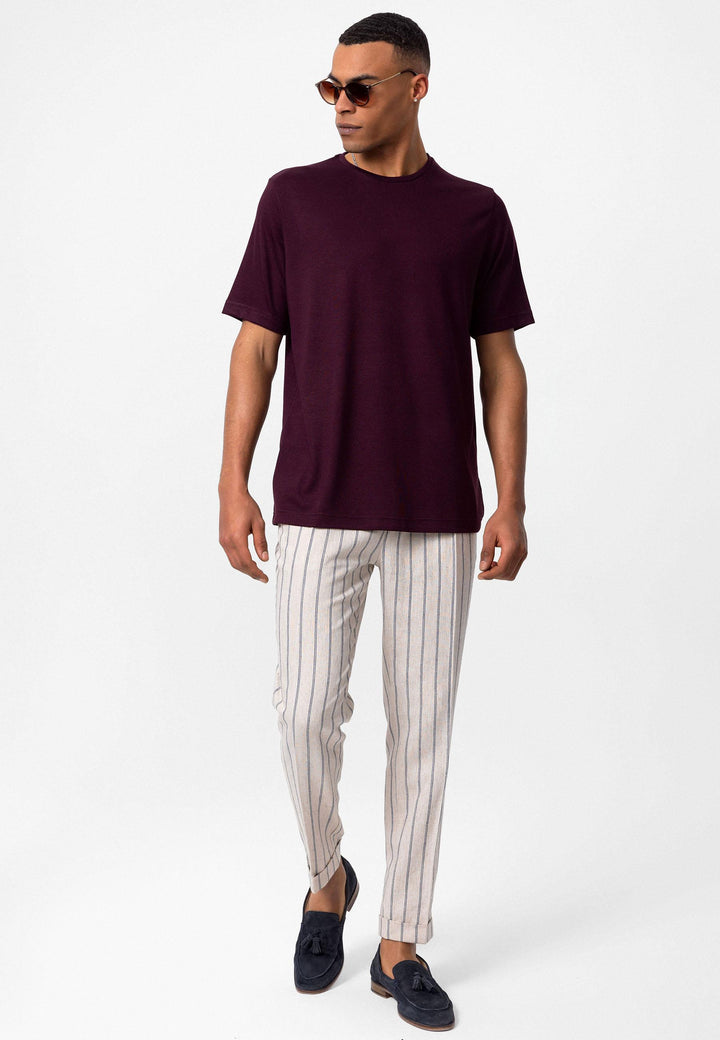 Мужская футболка Damson Regular Fit с круглым вырезом - Wessi
