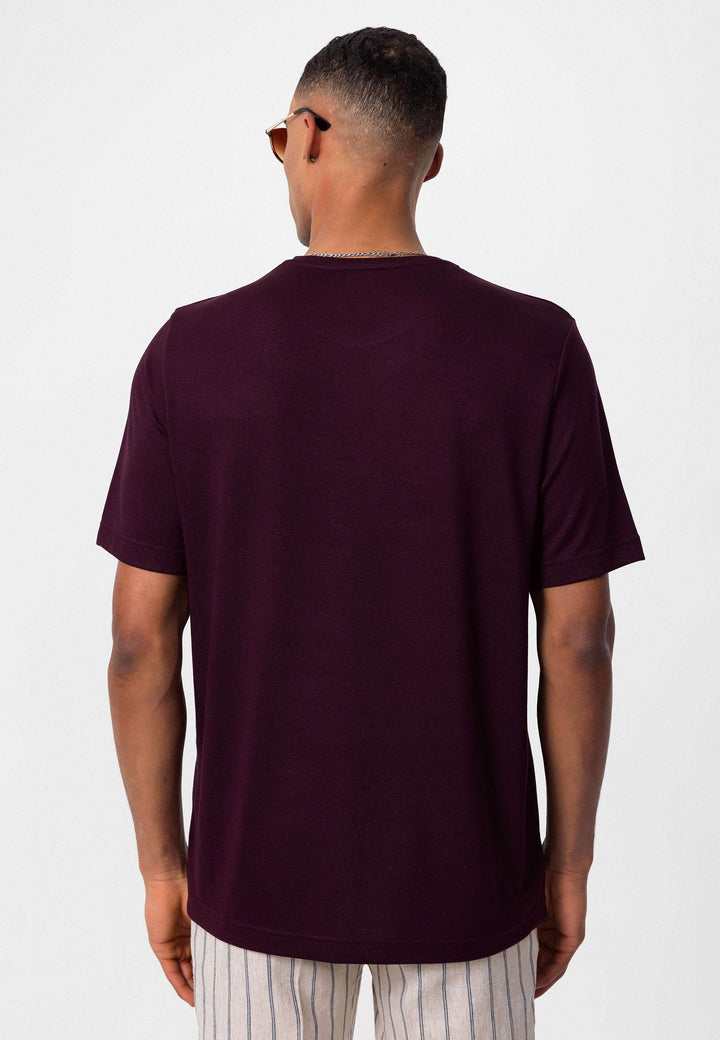 Мужская футболка Damson Regular Fit с круглым вырезом - Wessi