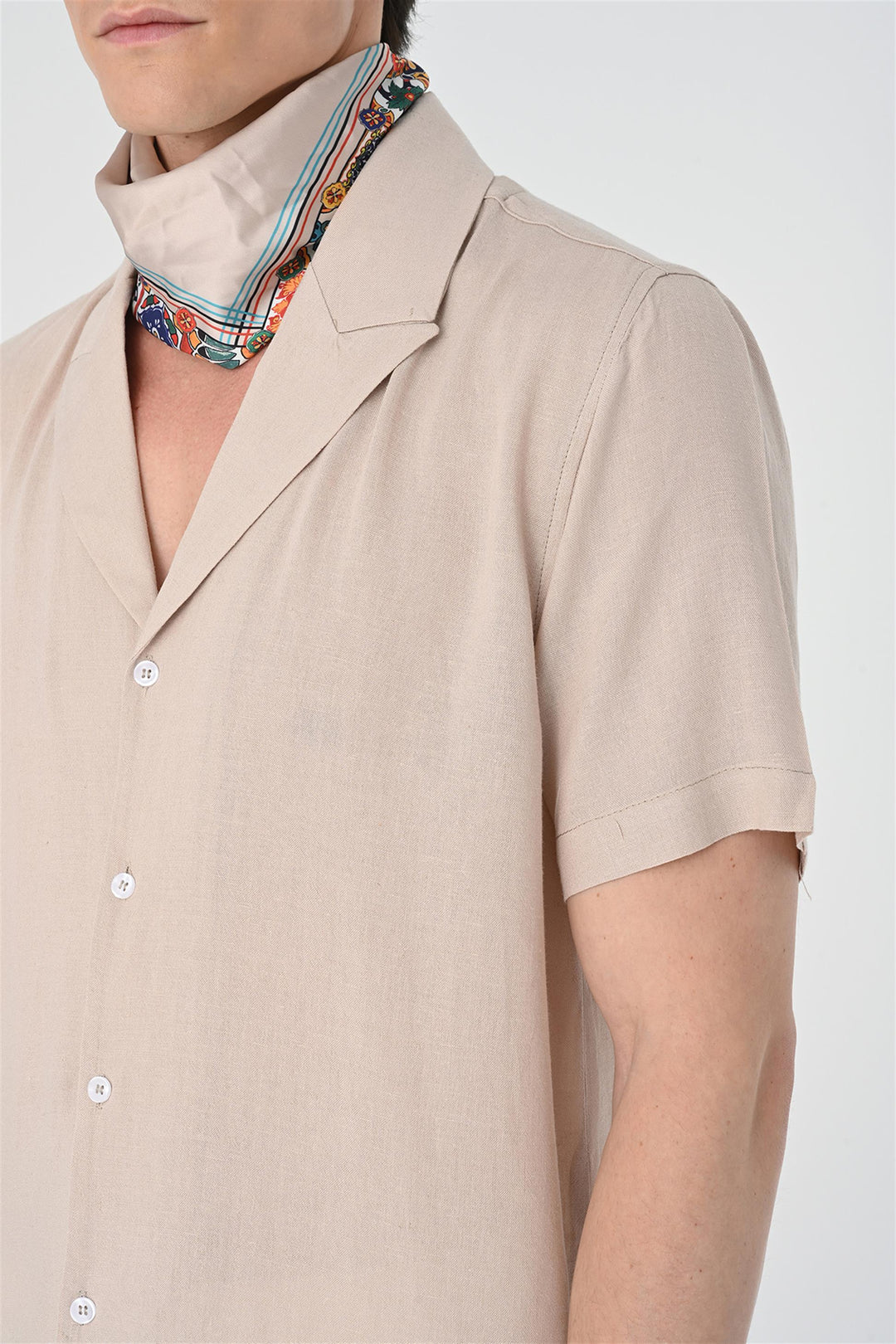 Jacket Collar Men Shirt - Wessi
