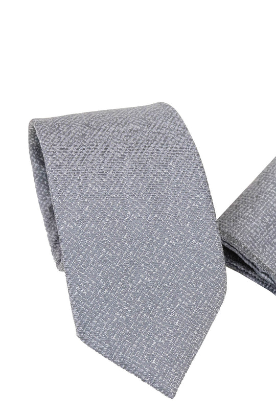 Black à carreaux Black, Black Black, Pantalon gris, et combinaison de cravate texturée - Mode masculine prestigieuse - Wessi