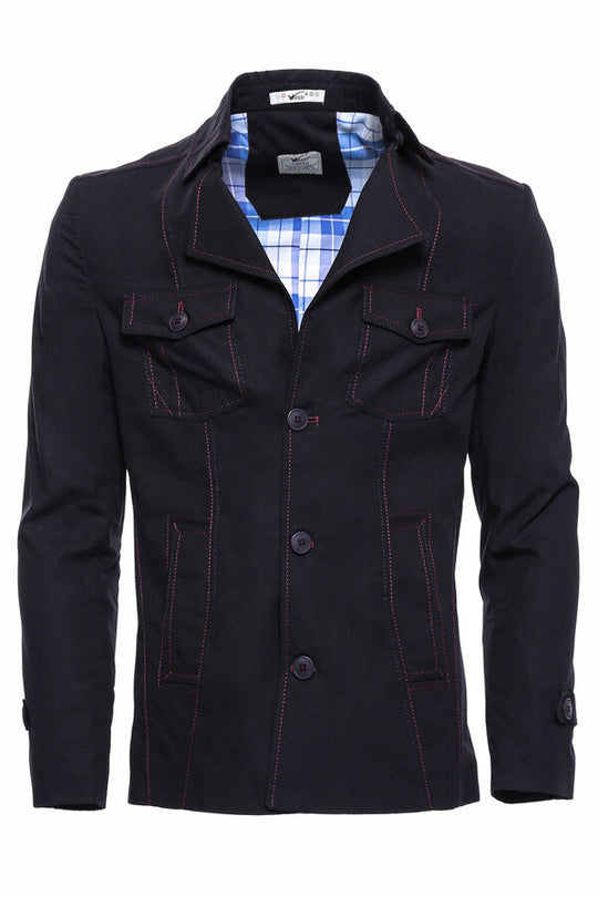 Trench in cotone blu navy - Wessi