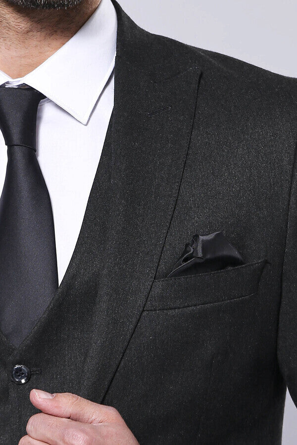 Комплект из однотонного блейзера и жилета | Весс