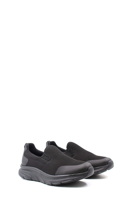 Zapatillas Slip-On de malla negra para hombre - Wessi