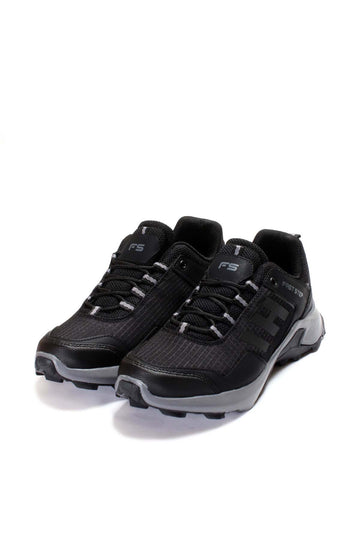 Zapatillas Trail Running Hombre Negras y Grises - Wessi