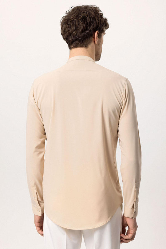 Chemise Simms Homme XXL Beige Nylon Pêche Manches Longues Boutonnée Ventilée