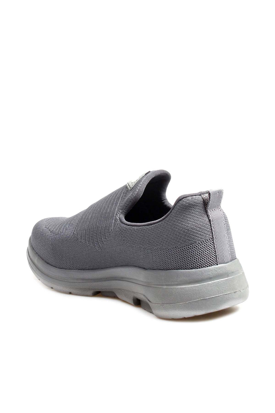 Sneakers slip-on in maglia grigia da uomo - Wessi